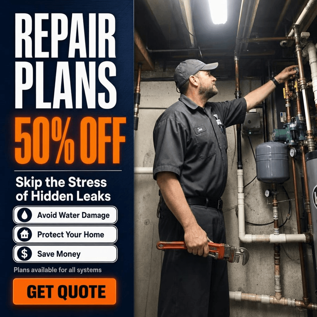 plumbing ad creative generated by RealMoment