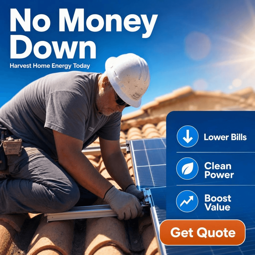 solar ad creative generated by RealMoment