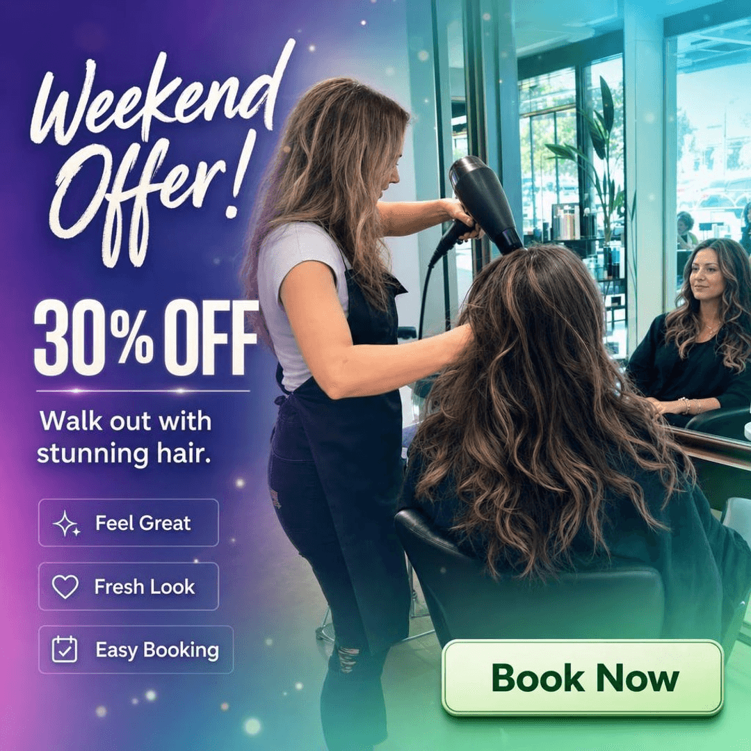 Same-day Weekend Push ad creative generated by RealMoment